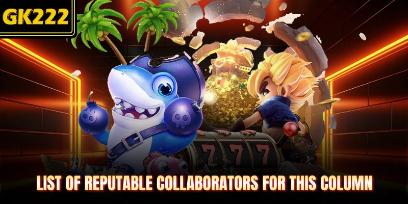 List of reputable collaborators for this column
